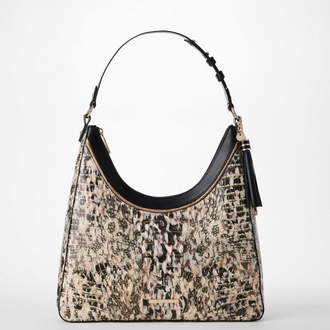 Brahmin Tabitha Leather Shoulder Bag - Multi Pellham