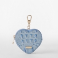 Brahmin Heart Pouch - Heavenly Blue Melbourne