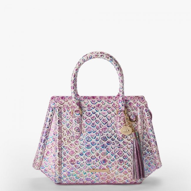 Brahmin Small Arden - Purple Floralite