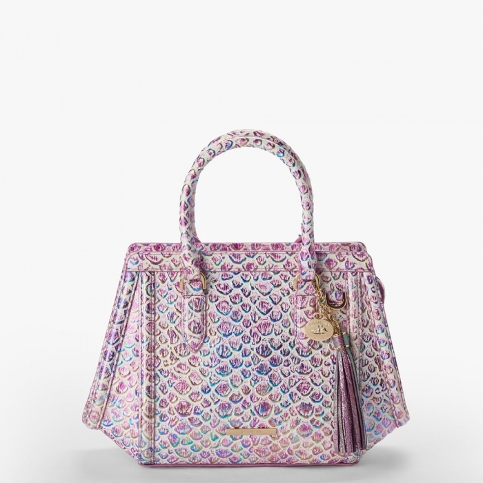 Brahmin Small Arden - Purple Floralite
