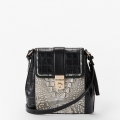 Brahmin Margo Leather Crossbody - Chrome Azurine