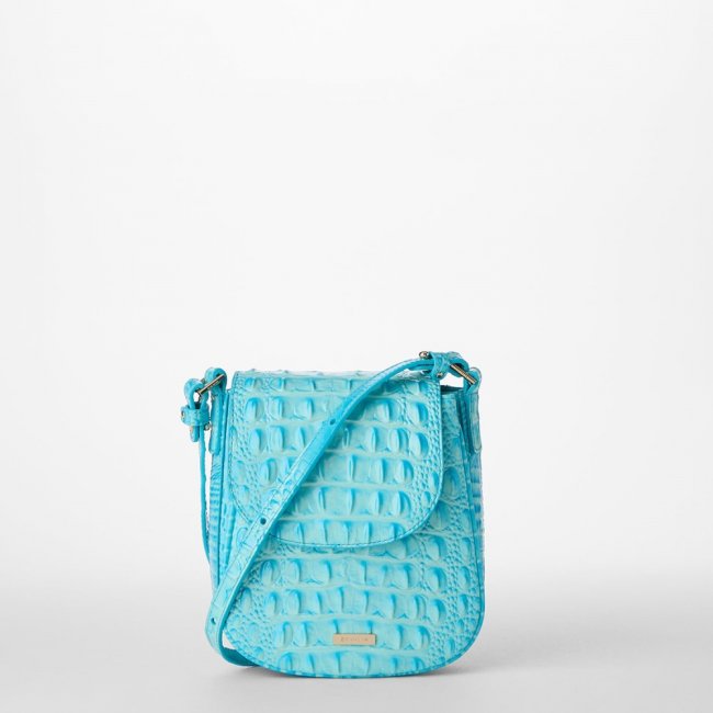 Brahmin Everlee Crossbody - Tropic Blue