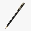 Brahmin Signature Pen Black and Gold Black Stationery