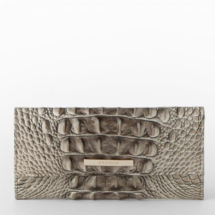 Brahmin Cordelia Leather Wallet - Timeless Taupe Ombre Melbourne