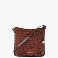 Brahmin Katie Leather Crossbody - Pecan Melbourne