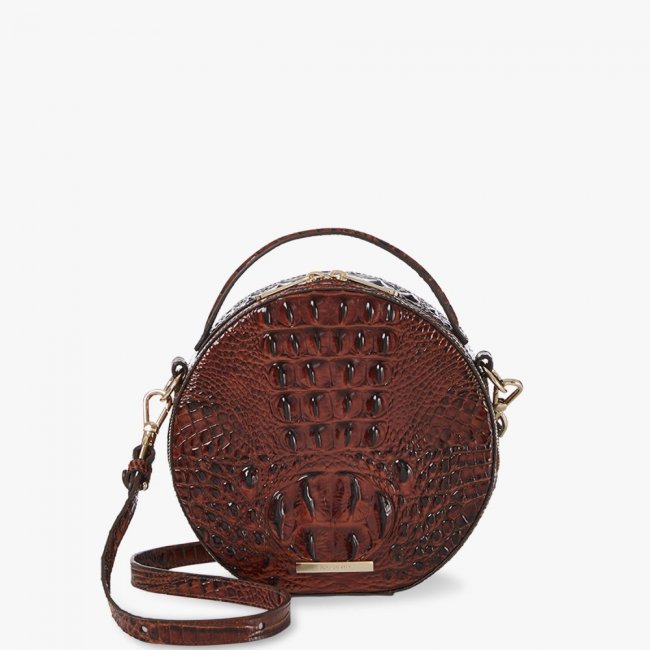 Brahmin Lane Crossbody - Pecan Melbourne