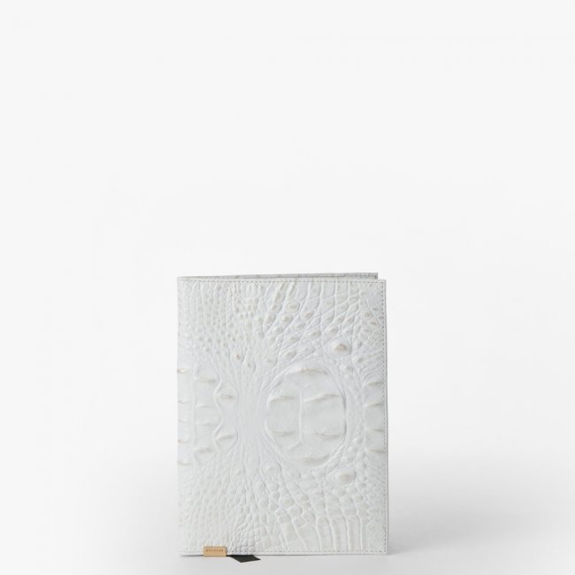 Brahmin Journal - Sea Salt White Melbourne