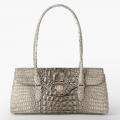 Brahmin Dayan Leather Satchel - Timeless Taupe Ombre Melbourne