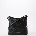 Brahmin Katie Leather Crossbody - Black Melbourne