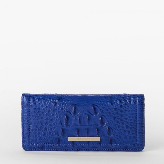 Brahmin Ady Wallet - Blue Alden Road