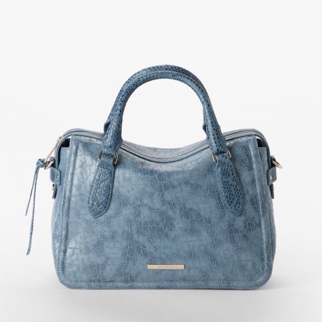 Brahmin Micaela - Bellbottom Blue Zostera