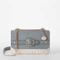 Brahmin Rosa Leather Crossbody - Snowball Minden
