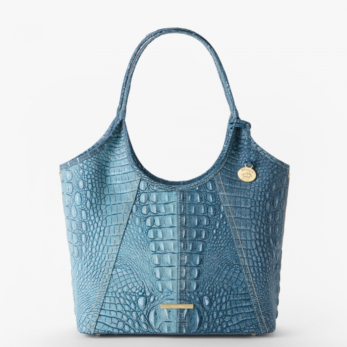 Brahmin Melora - Denim Secour