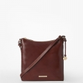 Brahmin Katie Leather Crossbody - Cognac Topsail