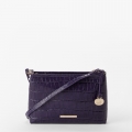 Brahmin Lorelei Leather Shoulder Bag - Voltage Violet Sirona