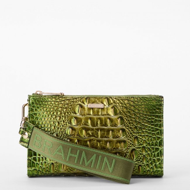 Brahmin Adia - Cacti Green Melbourne