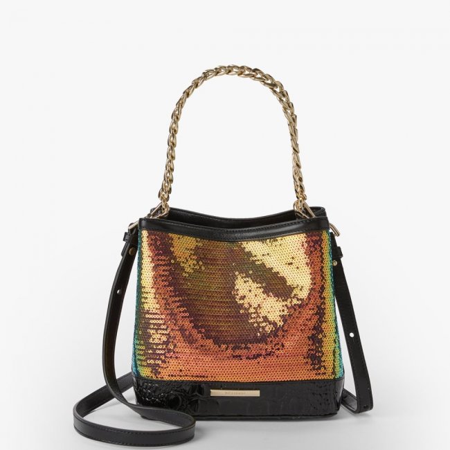 Brahmin Mod Mini Amelia Leather Crossbody - Multi Shimerda