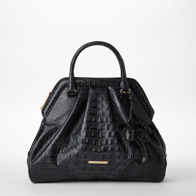 Brahmin Audrey Rose - Black Keepsake