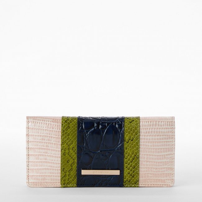 Brahmin Ady Leather Wallet - Multi Antiguo