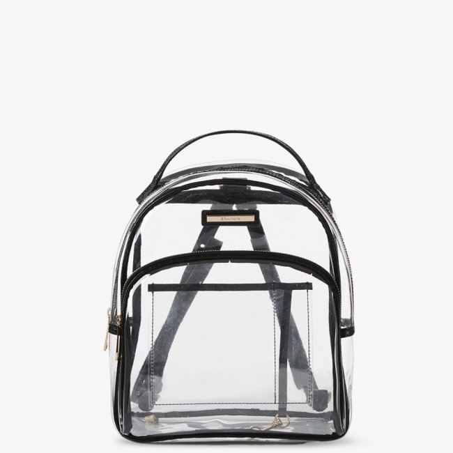 Brahmin Chelcy Transparent Backpack - Black Seagate