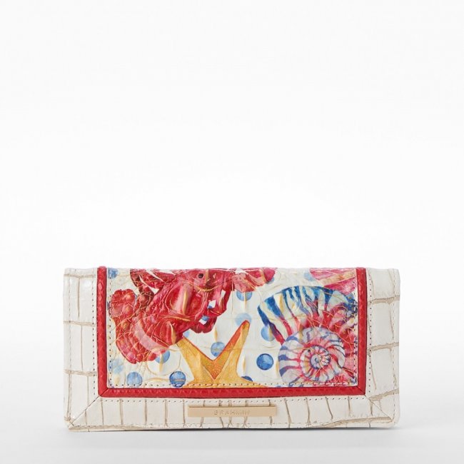 Brahmin Adelle Leather Wallet - Multi Chattaway