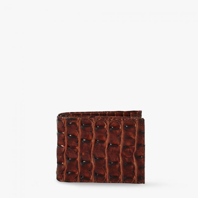 Brahmin Bifold Leather Wallet - Pecan Melbourne