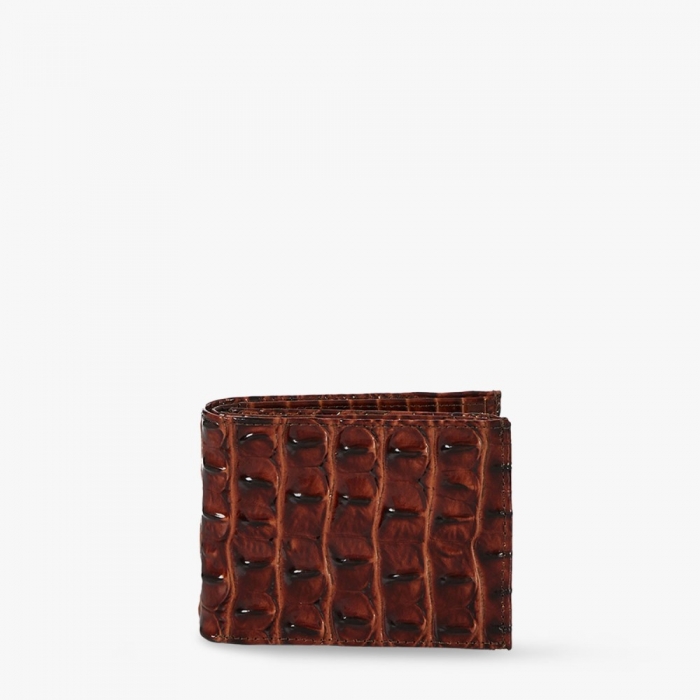 Brahmin Bifold Leather Wallet - Pecan Melbourne