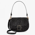 Brahmin Cynthia Leather Shoulder Bag - Black Melbourne