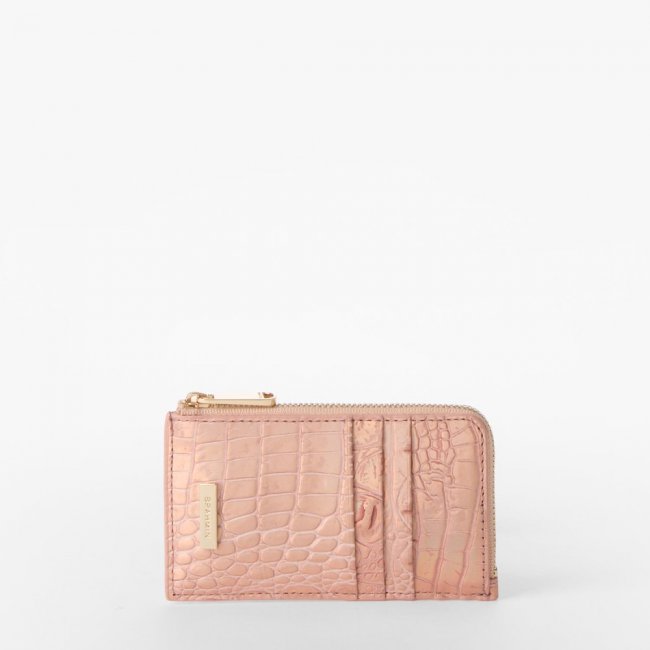 Brahmin Lennon Leather Wallet - Rose Gold Melbourne