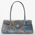 Brahmin Dayan Leather Satchel - Black Galexia
