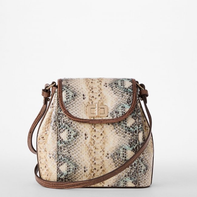 Brahmin Margo Leather Crossbody - Multi Eirwen