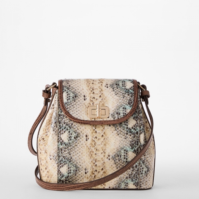 Brahmin Margo Leather Crossbody - Multi Eirwen
