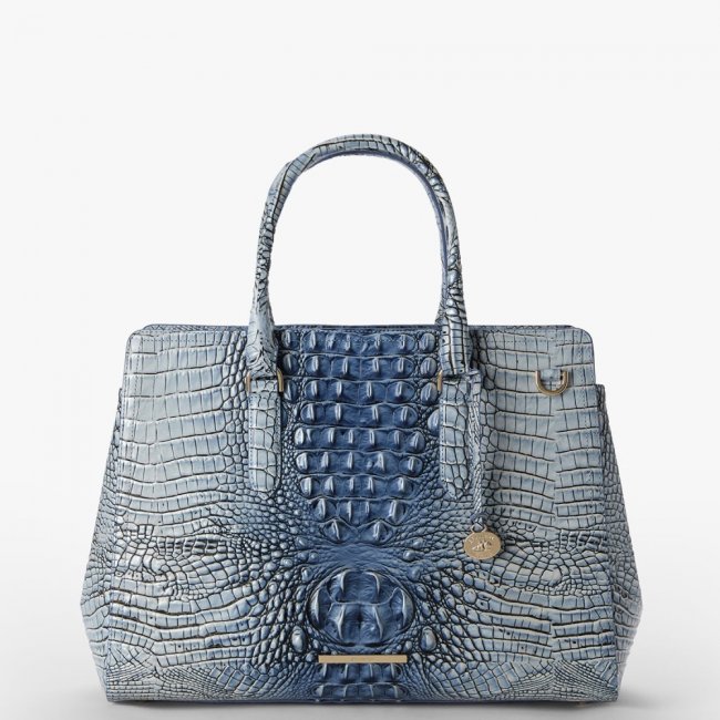 Brahmin Finley Carryall - Bellbottom Blue Ombre Melbourne