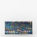 Brahmin Veronica Leather Wallet - Black Galexia