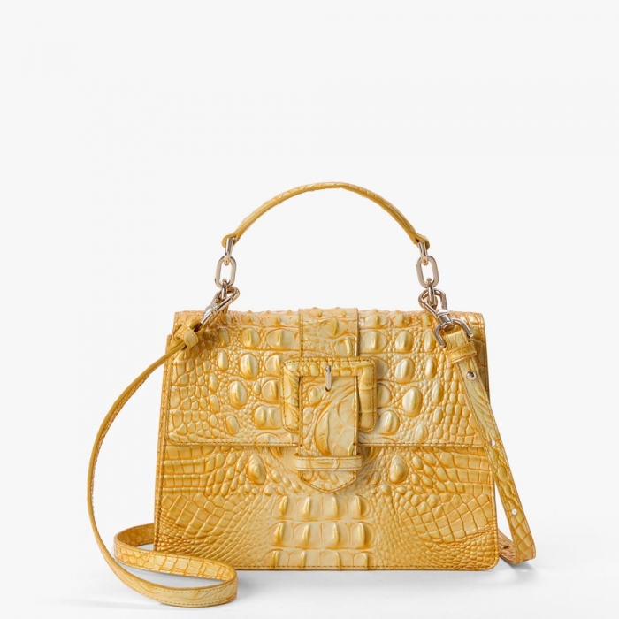 Brahmin Small Hallie - Lemon Drop Melbourne