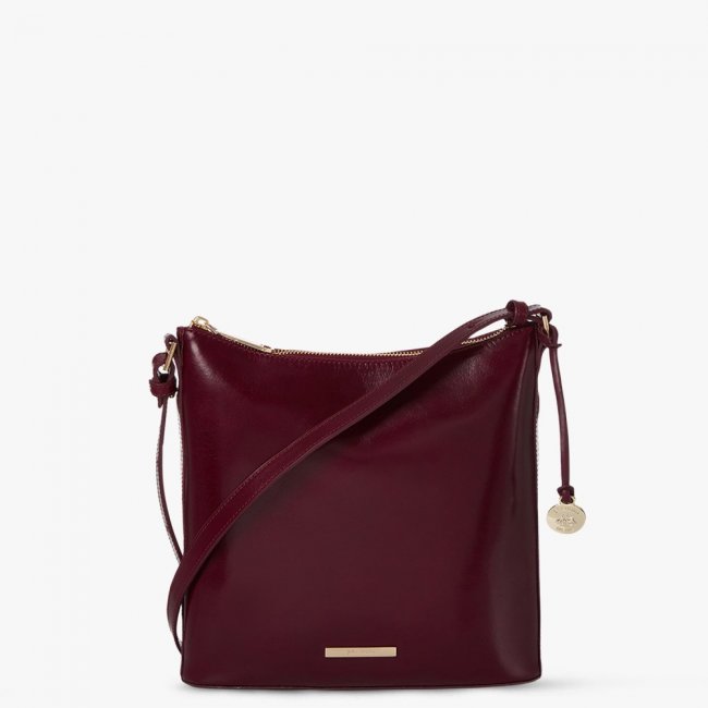 Brahmin Katie Leather Crossbody - Tart Topsail