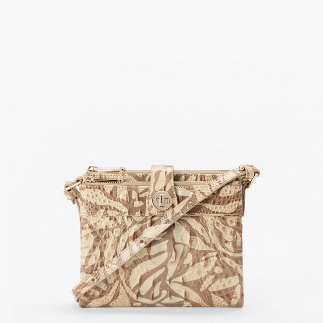 Brahmin Mina Leather Crossbody - Stepping Stone Melbourne