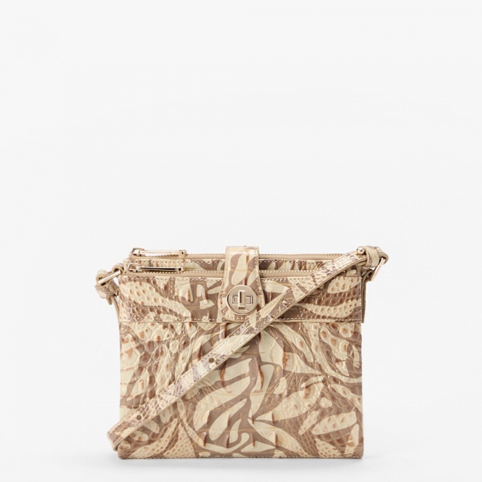 Brahmin Mina Leather Crossbody - Stepping Stone Melbourne