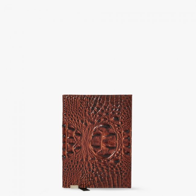 Brahmin Leather Journal - Pecan Melbourne