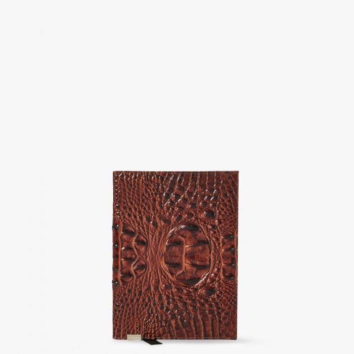 Brahmin Leather Journal - Pecan Melbourne