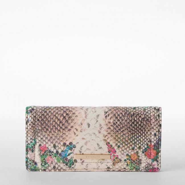 Brahmin Ady Leather Wallet - Multi Piaffe