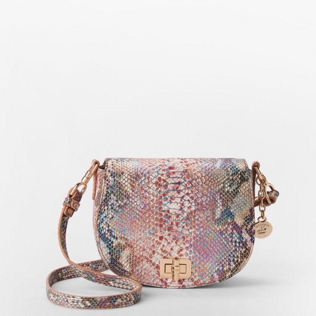Brahmin Briar Leather Crossbody - Multi Skyterra