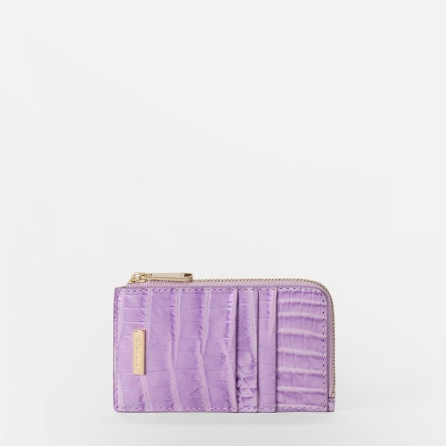 Brahmin Lennon Leather Wallet - Gentle Lavender Melbourne