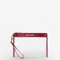 Brahmin Clarisse Transparent Wristlet - Crimson Seagate