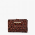 Brahmin Hannah Leather Wallet - Pecan Melbourne