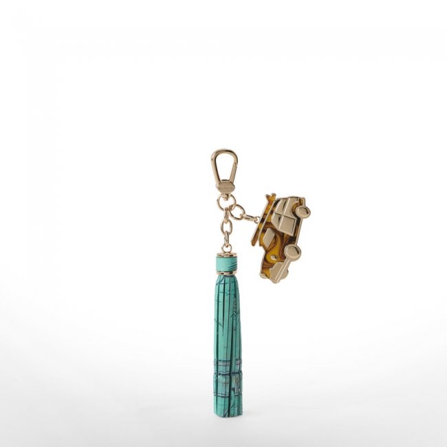 Brahmin Copa Car Tassel - Tropic Blue Copa Cabana
