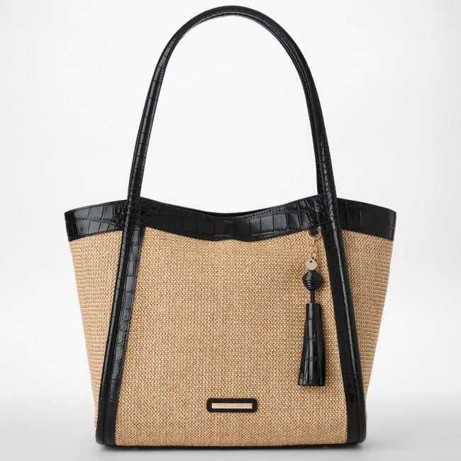 Brahmin Bailee - Black Folsom