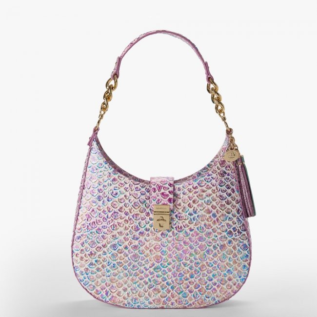 Brahmin Fallon - Purple Floralite