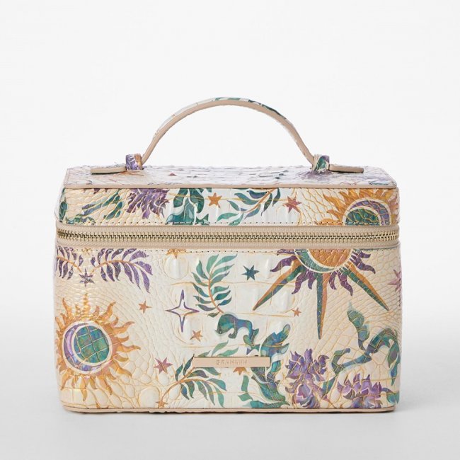 Brahmin Charmaine Leather Makeup Case - Vitality Melbourne
