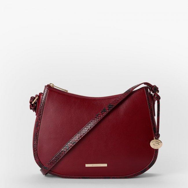 Brahmin Shayna Leather Crossbody - Embrace Dietrich